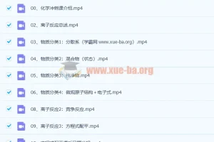 2022年树成林化学冲刺课 33讲