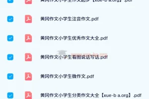 【24寒】黄冈作文系列