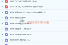 2020秋 杜春雨 初三物理 全国目标班