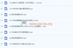 2022初中语文 柳宁 初三语文春季冲顶班