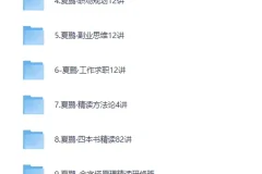 《夏鹏 52套全集 职场管理人生管理规划课程合集+精读课程合集》[MP4][587G]