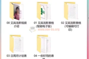 艾宾浩斯复习计划表电子版遗忘曲线复习计划表背诵考研记忆表格