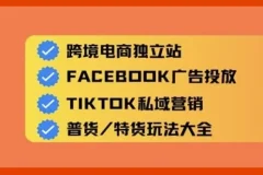 Aron老师跨境电商独立站及全域流量营销课