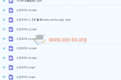 大王卡大刊牛文精讲班-结课