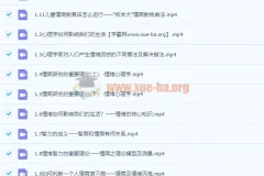 【完结】张怡筠博士 儿童情商教育指导师 专业技能线上认证课