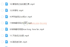 乐乐英语 爆笑语法 视频教程