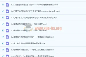 【完结】张怡筠博士 儿童情商教育指导师 专业技能线上认证课