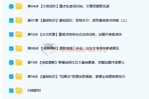 石雪峰 2021春 初二语文阅读写作直播班16讲带讲义