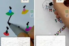 抖音画立体小人，懒人不露脸直播玩法，引流猛变现快，一单19.9，日收益破千