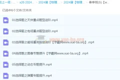 2024年 高三高考 赵星义物理 S春季班