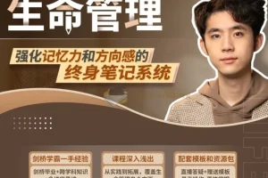 生命管理：强化记忆力和方向感的终身笔记系统