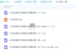 张志浩 2025高三高考历史 冲刺课