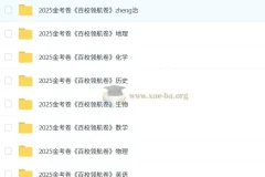 天星 2025版《金考卷-百校联盟领航卷》新高考九科（全）