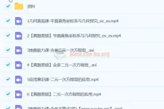 初中数学 2024初一数学 朱韬数学 S班春季下 A+班春季下