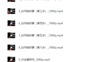 《黑白巅周媛老师性商课程全集》[MP4]