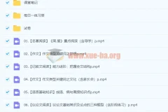 2022初三中考语文 暑假冲顶班 柳宁