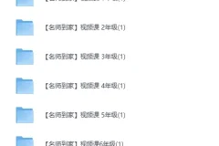 《高途课堂 + 名师到家 1 – 6年级资源合集》[MP4]