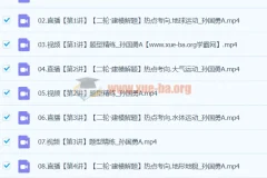 2024高三高考地理 孙国勇地理 寒假班