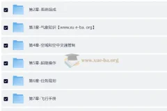 CAAC 无人机执照视频教程及考试理论题库