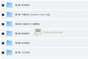 【CAAC 无人机执照视频教程及考试理论题库】