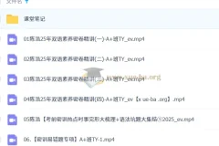陈浩 2025 初三英语中考英语密训班