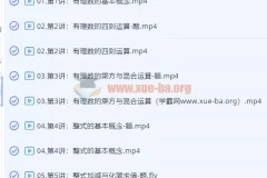 2019暑【直播课】小升初 六年级升初一数学勤学班（朱韬）