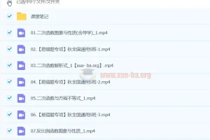 2025初三中考数学 刘岩数学 暑假