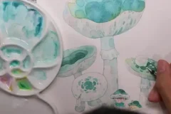 《小可鲁贝洛斯水彩第14期课：从零到精通的14节水彩绘画技巧》