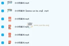 新东方绘本馆 小小托福红宝词库 (视频+PDF) 1.1GB