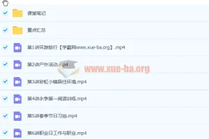 韩冬雨 小学四年级英语寒假班 7讲完结