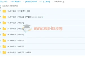 初中语文【课件ppt—教案—习题】 合集打包