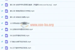 2023高考生物 李林 二轮复习 录播课