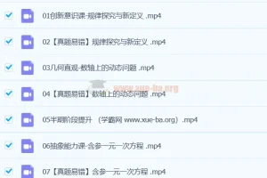 朱韬数学 2024初一数学 秋季班下