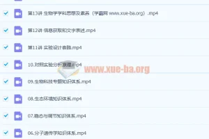 2023高考生物 李林 二轮复习 录播课