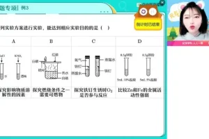 2023春季杨雯智初三化学A+班全套笔记与视频