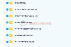 路亨 初二数学创新竞赛春季班 15讲完结带讲义