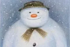 儿童绘本故事《雪人 》PPT