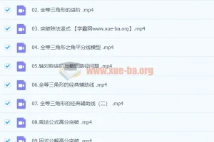 初中数学 李琪 2020年初二数学秋季班 北师大版