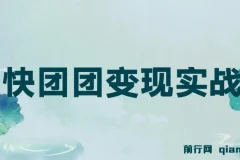 快团团变现实战营，千万级流水团长带你玩转快团团