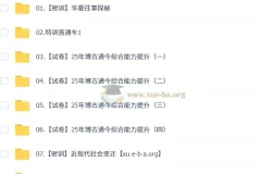 【中考密训班】初三博古通今素养提升