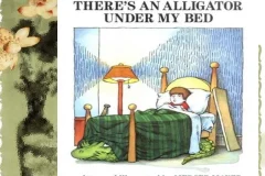 儿童绘本故事《鳄鱼在我床下》PPT 中英文版