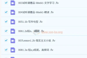 【完结】wonders美国小学外教写作阅读课