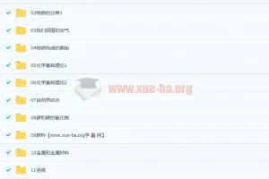 【完结】逗你学人教版初中冲刺化学大小考