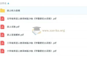 2025秋 学霸提优大试卷