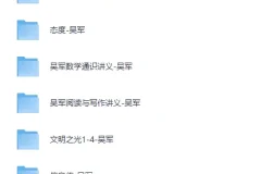 《吴军高分图书大合集-28册》[PDF]