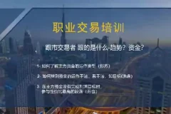 交易员系统操盘课：职业操盘手交易培训