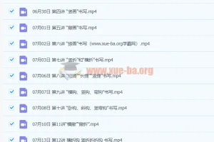 神M硬笔书法74节视频