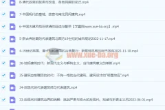 王受之教授：世界建筑史（现代篇）完结36集