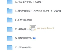 学而思科技博物9大主题 1-6年级