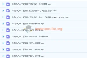 2024年高三高考数学 肖晗数学 A+寒假班